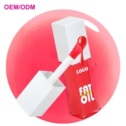 OCHAIN Waterproof Custom Logo Vegan Lip Gloss & Glow Oil