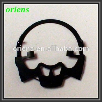 Circle Steel Stamping Black Powder Coating Bracket
