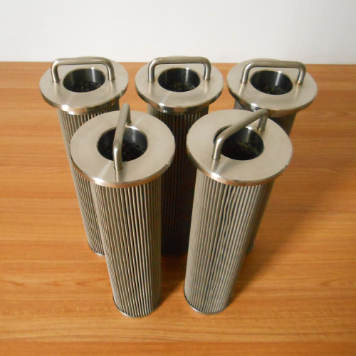 Elemen Filter oli Stainless Steel berlipit