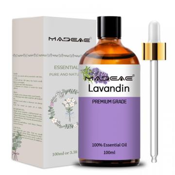 Prix ​​en gros huile de lavandin 100% pure utilisée pour le savon de parfum à la crème de lotion
