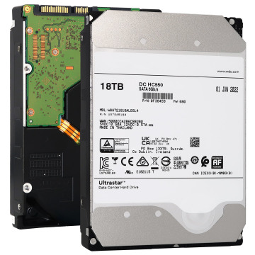 Ultrastar DC HC550 18TB 7200 tr / min SATA 6 Go / s Dri hard pour le serveur et les solutions de stockage