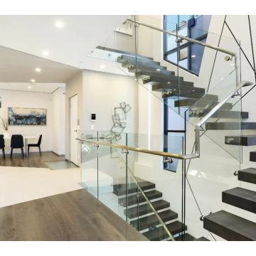 MS2025 صندوق خشبي داخلي حديث من خشب البلوط، درج معلق، درج عائم