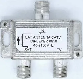 Diplexer TV+Sat TV: Sat: 40-2150MHz (YD231)