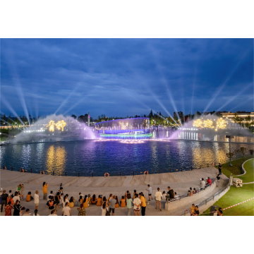 การแสดงภาพยนตร์จอน้ำ