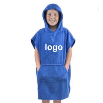 China Towel series of microfiber kids poncho towel Manufactory