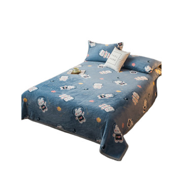 Soft Microfiber Fleece Throw Blanket - Lightweight and Comfortable for Summer