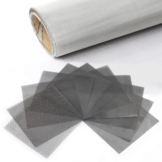 316/304 Stainless Steel Wire Mesh - Woven Fabric Mesh Filter Screen