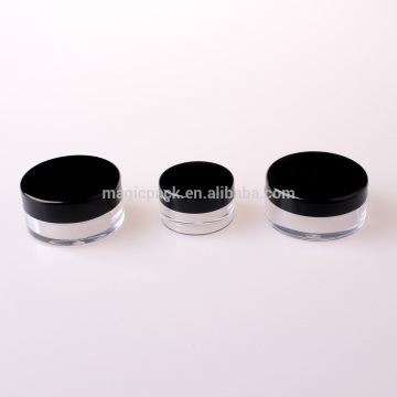 Wholesale High Quality 5g,10g,20g,30g Loose Powder Jar with solid lid all colors