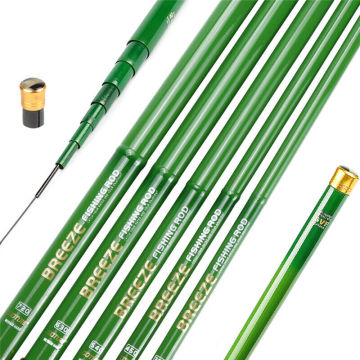Best 11m/13m/16m Power Acolyte Carp Pole - 6/7 Sections Fishing Baiting Carp Rod