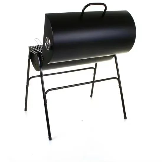 Custom Factory Direct Cheap Price BBQ Grill Double Deck Smoker Oven Camping Picnic Cooking Tool