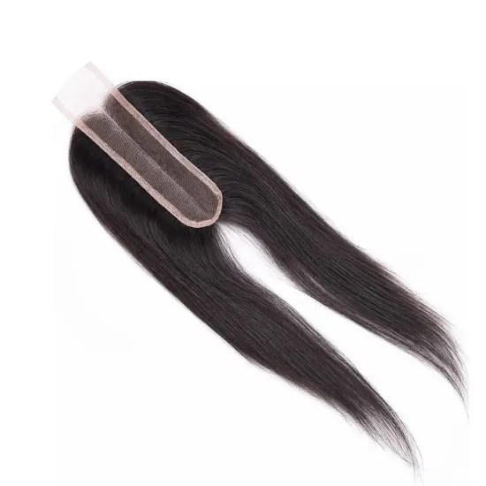 Megalook Hair Discounts Wholesale Cheap Brazilian Straight Human Hair Kim K 2*6 2X6 Lace Closure