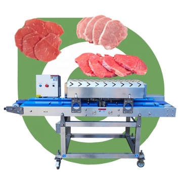 Industriefleisch- und Fisch -Slicer und Kubermaschine