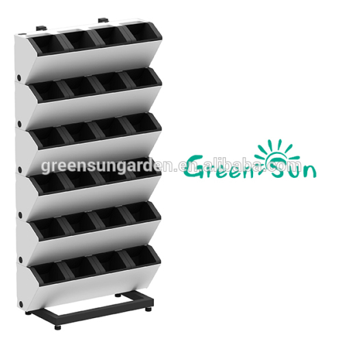 Flower Style Metal Floor Standing Rack Display