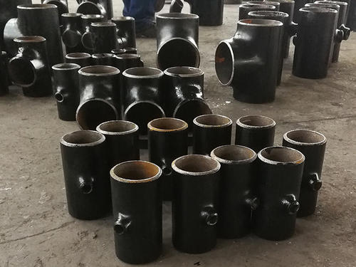 Acessórios Schxxs de aço preto inoxidável Tee