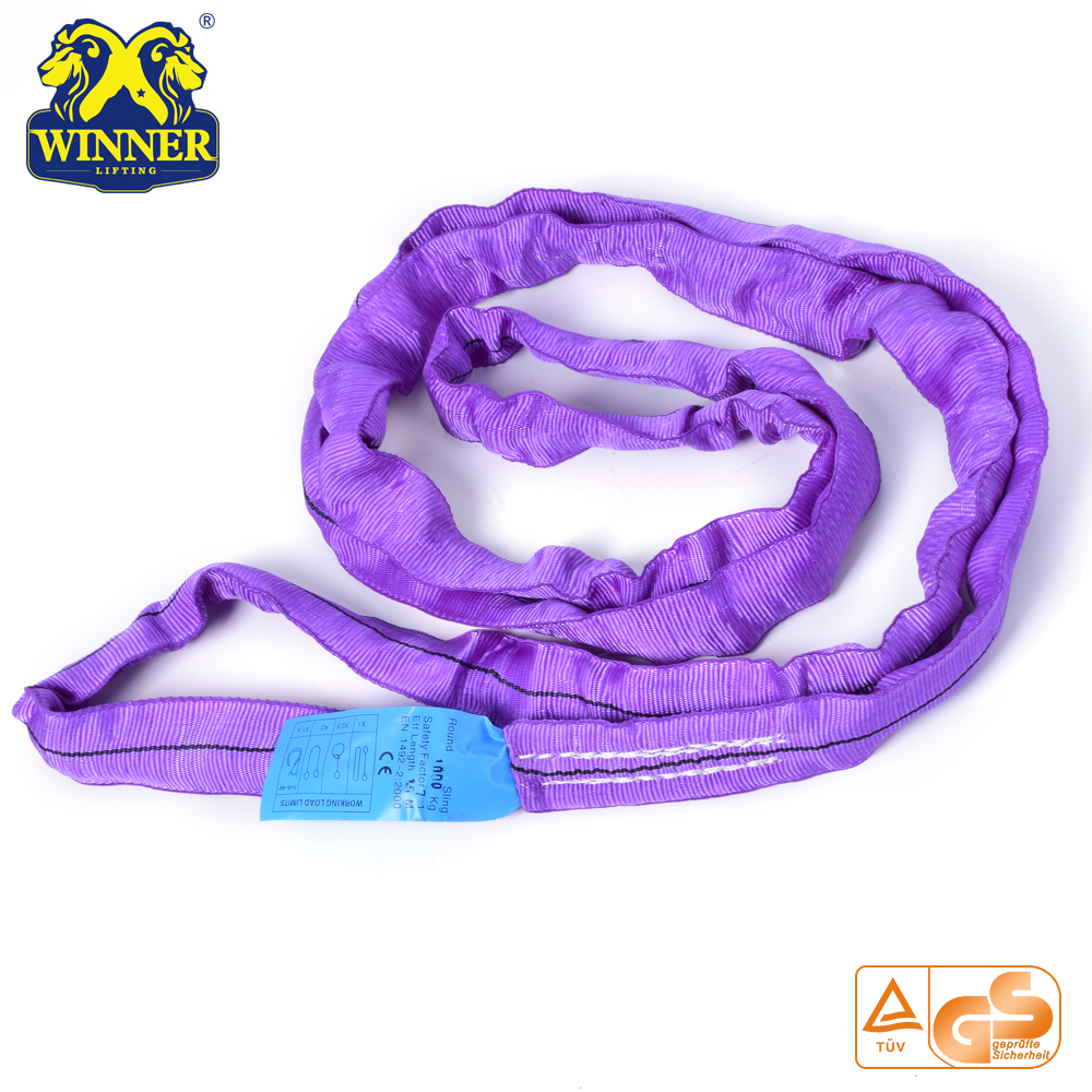 1Ton Endless Polyester Round Lifting Sling