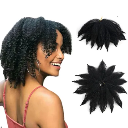 Marley Hair Afro Kinky Twist Crochet Marley Braiding Hair Marli Kinky Hair Bulk