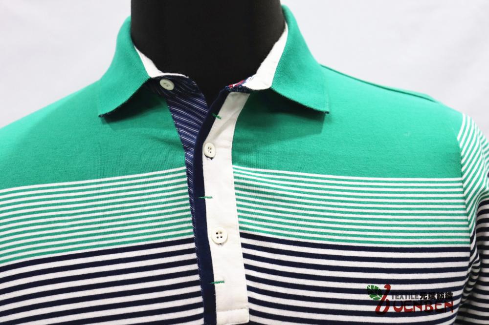 Men's YD Stripe Jersey With Dip-Dye