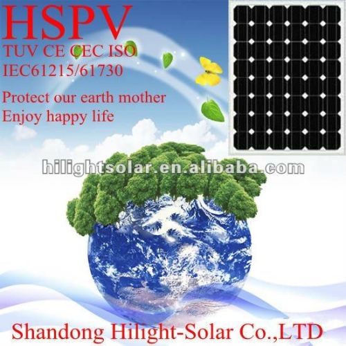 Hot Sale ! Low price ! Mono photovoltaic solar module 150W in china with TUV CE CEC IEC ISO