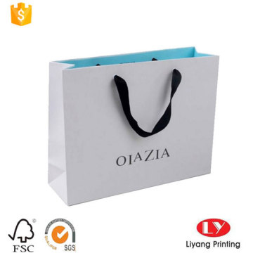 Elegant Stamping Logo Paper Gift Bag Wholesale
