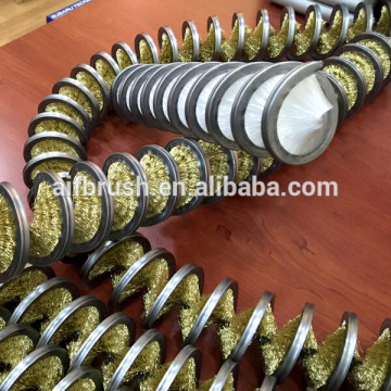 2 inch Dia brass internal Coil Spiral Brass Brushes with your good choice