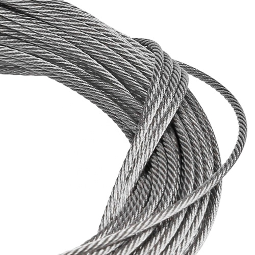 7x19 ROPE HAUTE RÉSENTATION 316 en acier inoxydable