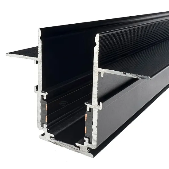 LEDEAST JSRF Luxury Aluminum Surface Recessed Low Voltage Magnetic Track Rail DC48V