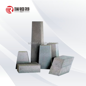 Brick de calcio de magnesia de alta temperatura anti-Spalling para refinación de acero inoxidable