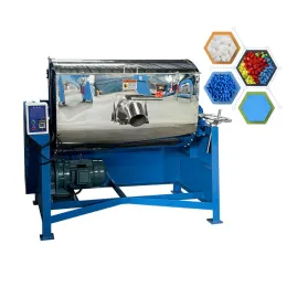 Plastic Horizontal Color Batch Mixing Machine Plastic Mixer for Granules
