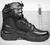 Black Tactical Trekking Hard-wearing Boots with Side Zipper Closure