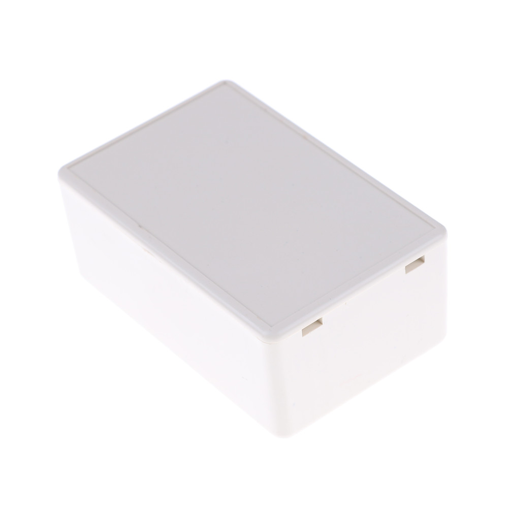 1pcs 70 X 45 X 30mm Plastic Waterproof Cover Project Electronic Instrument Case Enclosure Box White
