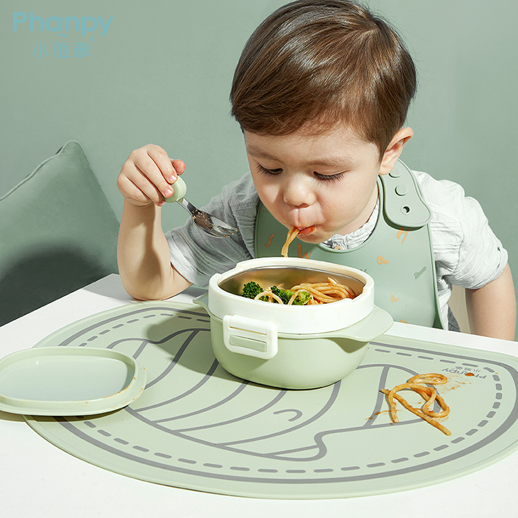 Tapis de salle à manger pour bébé résistant à la chaleur, imperméable et antidérapant en usine