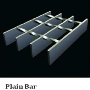 TUV Rheinland Certificated Hot-dipped Galvanized Plain Grating