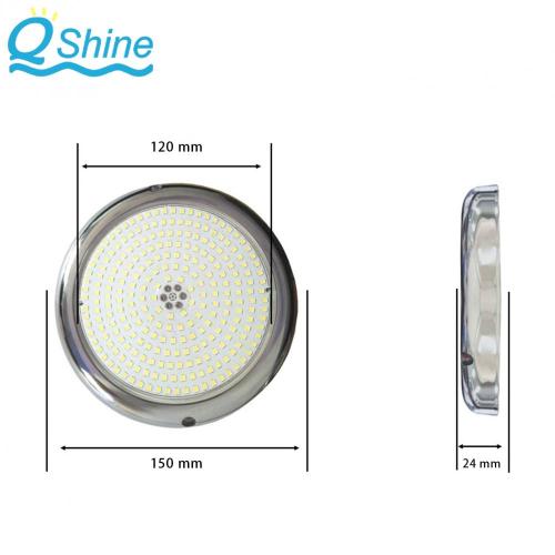 Luce da piscina a LED ultra sottile da 24 mm IP68 impermeabile