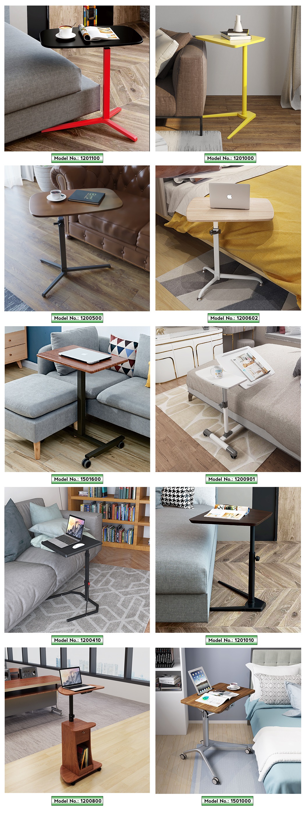 more choice of mobile standing desk overbed table