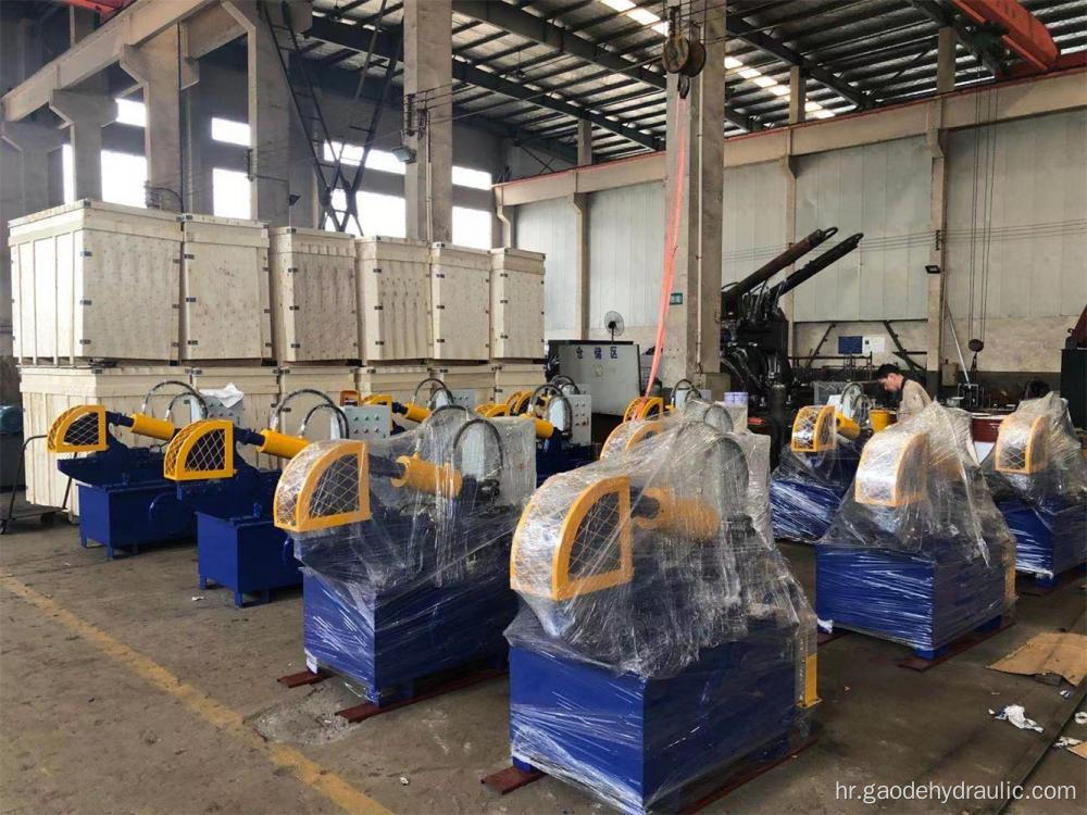 Hidraulički otpadni aluminijski čelični bakreni metalni alligator smicanje smicanja