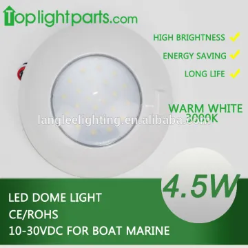 Dome Light Covers Warm White 10-30V For Boat Dome Light