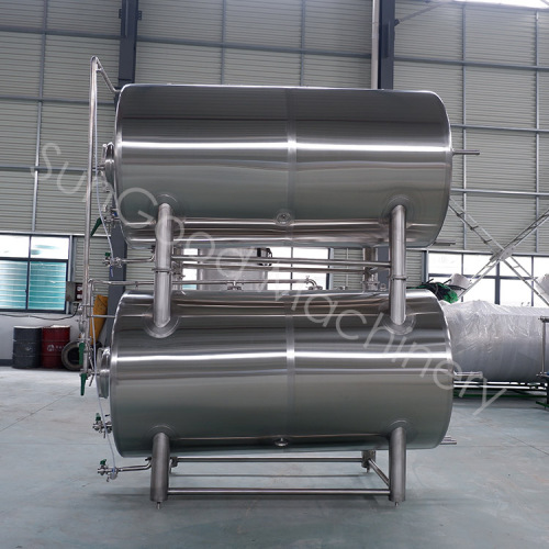 Stackable Beer Serving Tank Horizontal Bright Beer Tank