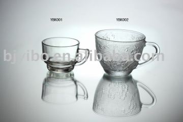 Transparent Coffee Cup Set