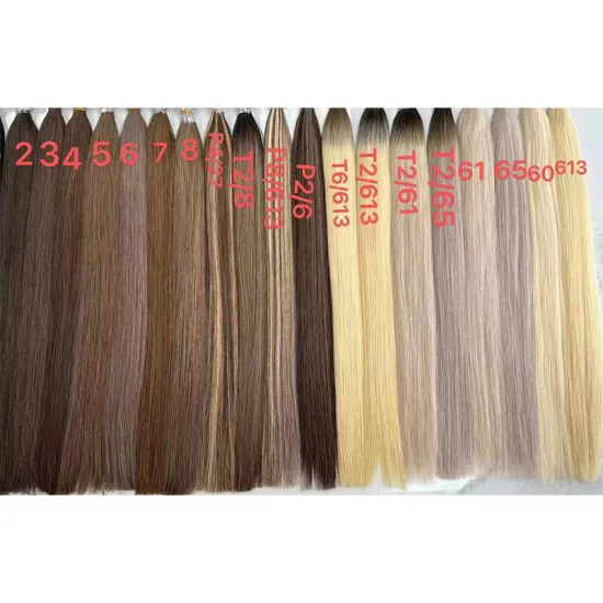 15A Natural Loiro Brazilian Virgin Human Hair - Raw Unprocessed Bulk Cabelo Humano
