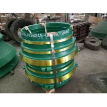 GP500S High Manganese Steel Cone Piezas de desgaste de desgaste Cóncavo