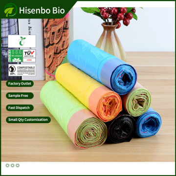 Garbage Bag Household Hand-Held Thickened Affordable Large Drawstring Vest Pull Plastic Bags