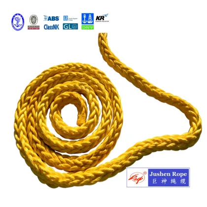 8-Strand Mooring Rope UHMWPE Materials