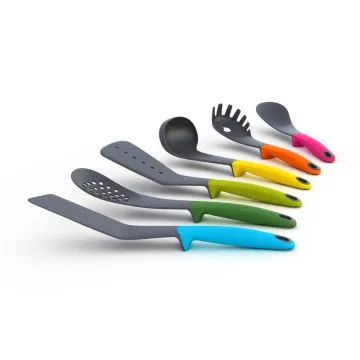 6-in-1 Nylon Cooking Utensils Kitchen Tools Set with Hanging Stand