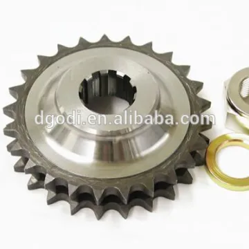 oem metal/hardened steel roller chain sprocket gear wheel for motorcycle