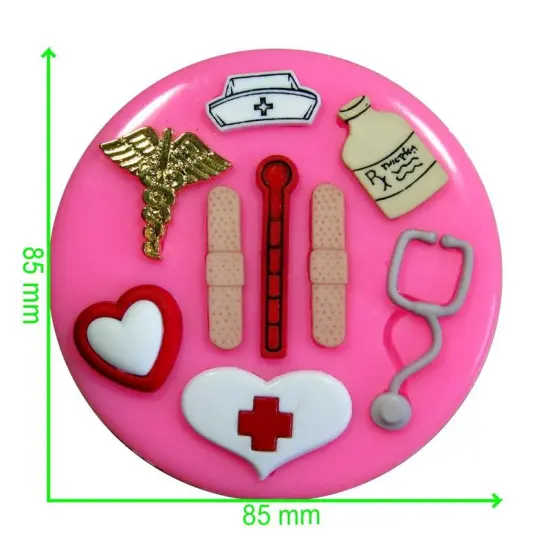 2016 hot sale round shape unique silicone cup cake mold for wholesales