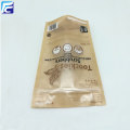 Candy transparent zip lock Kraft Paper Bags