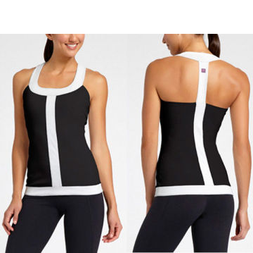 Moisture Wicking Womens Fitness Wear , Gym Wear