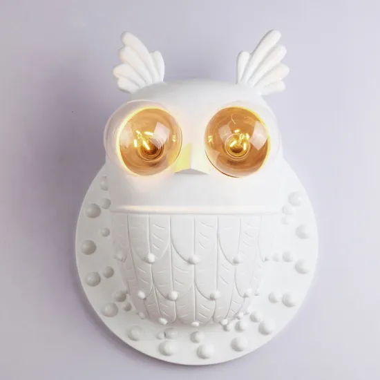 Modern Vintage Animal Head Wall Décor: A Stylish Resin Animal Wall Lamp for Your Home