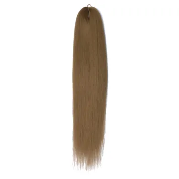 28 inch EZ Braiding Hair Hot Water Setting Yaki Straight Soft Jumbo Braid Japanese Synthetic Kaneka Easy Braids Prestretched