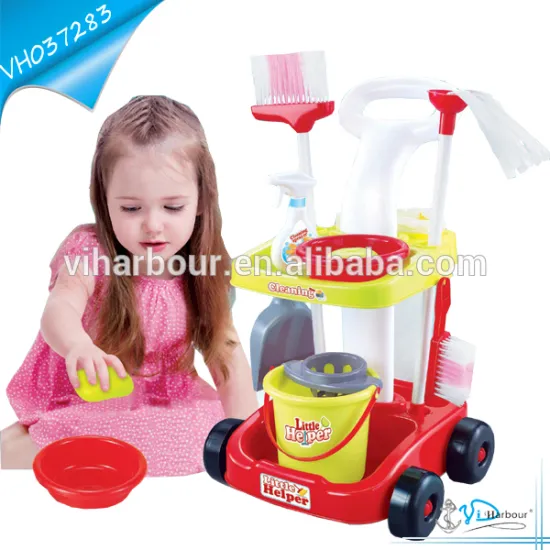 Cleaning Play Set Plastic Toy,Children Family Toy Cleaning Set,Pretend Toys For Kids
